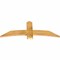 Ekena Millwork Bellingham Rough Sawn Timber Gable Bracket, Western Red Cedar, 60"W x 22"H x 2"D x 6"F, 9/12 Pitch GBW060X22X0206BEL00RWR - alternate 3